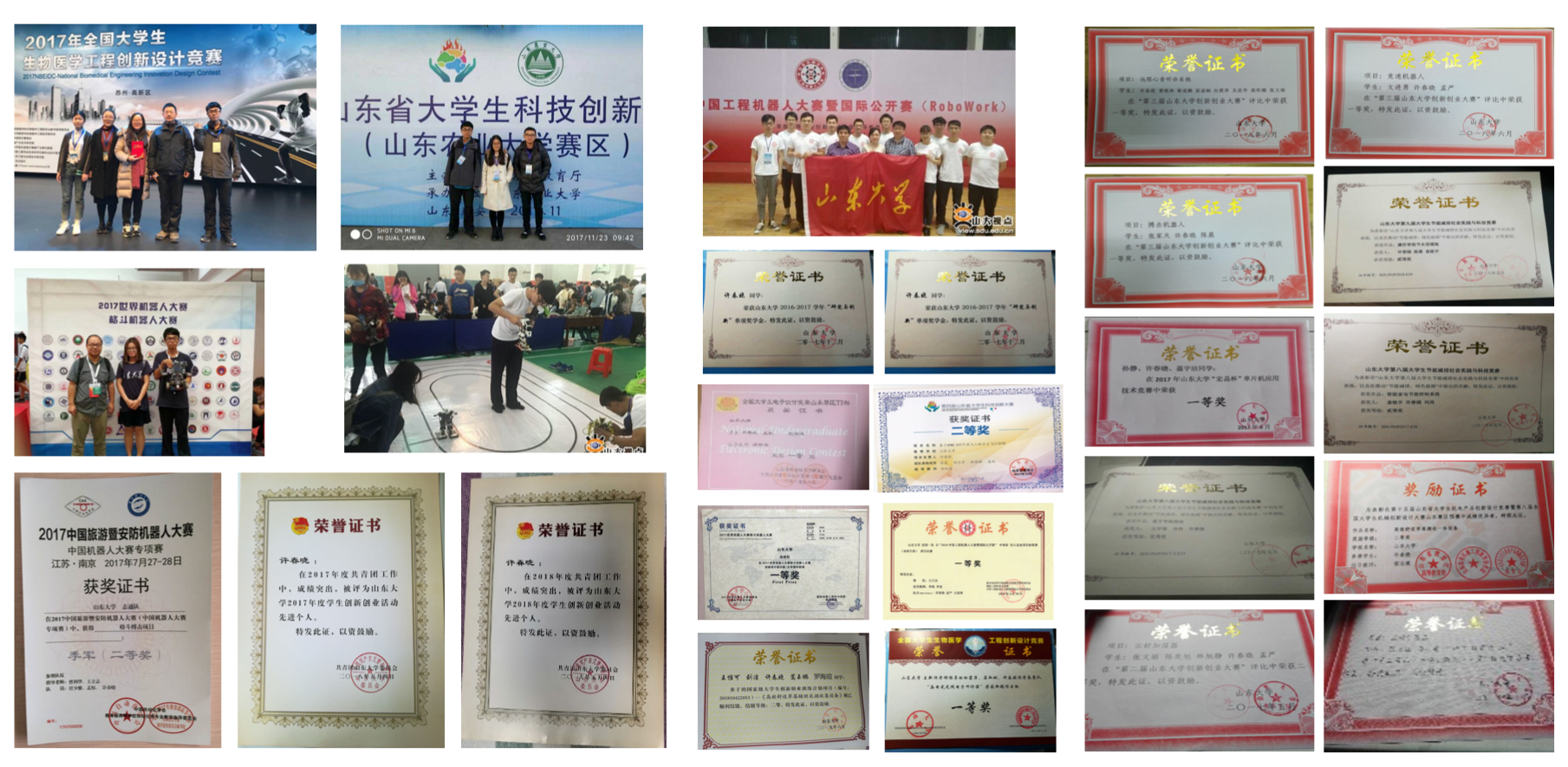 Certificate of Honor